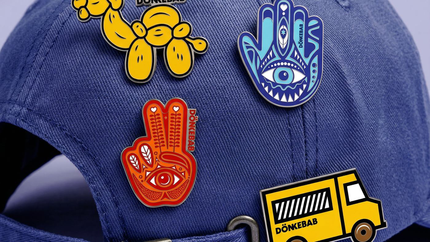 The icon system as enamel pins